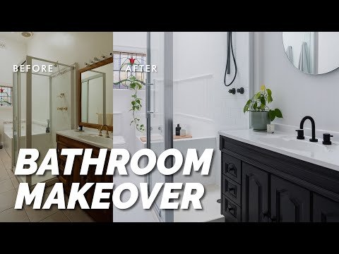 Amazing Bathroom Transformation on a Budget, Under $4k! ⚒️🙌  DIY Bathroom Makeover! Before & After